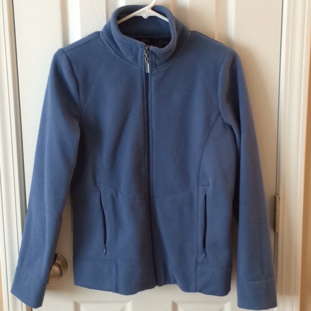 Ladies S small blue Izod fleece jacket